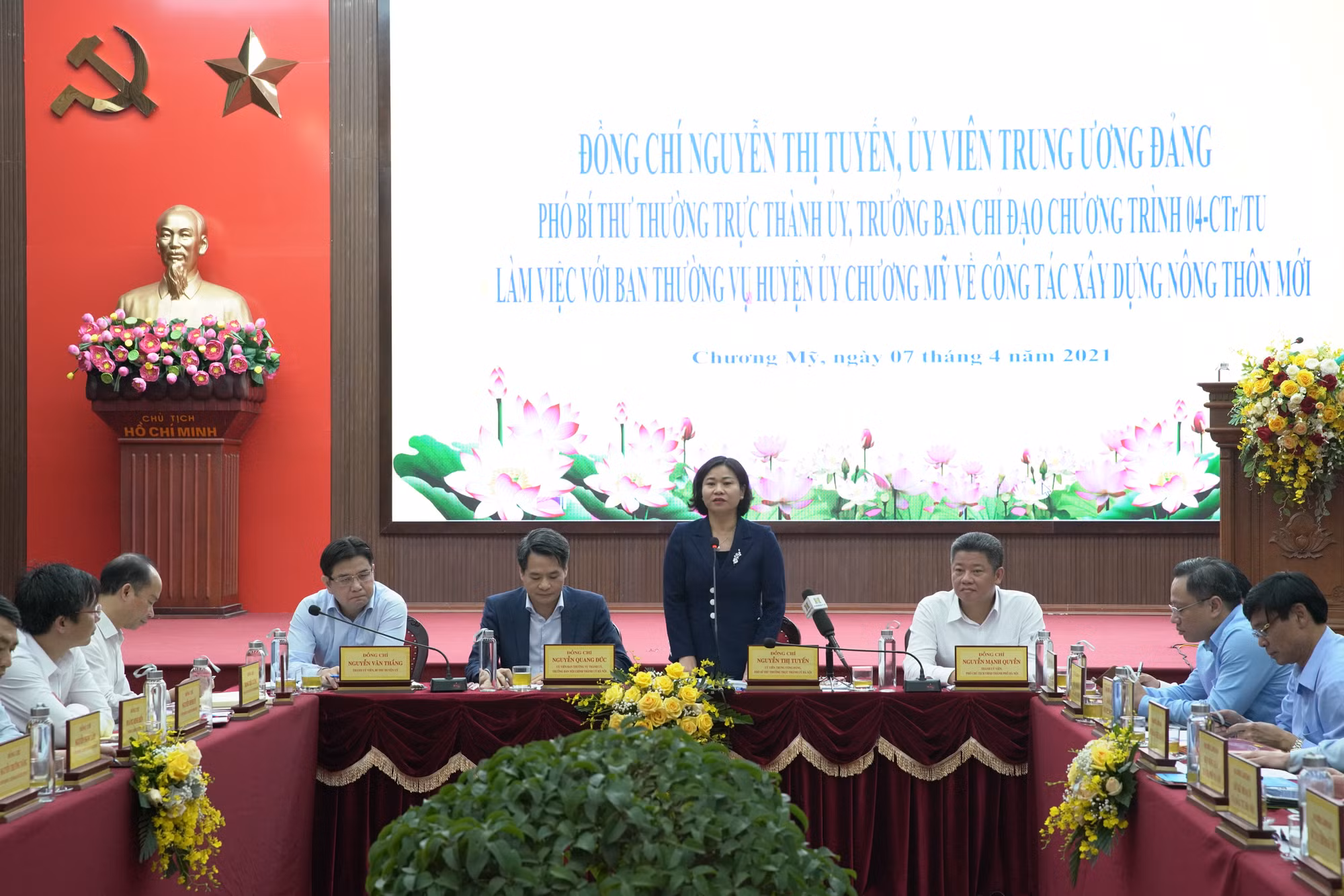 Vùng quê Chương Mỹ khởi sắc nhờ xây dựng nông thôn mới ảnh 1