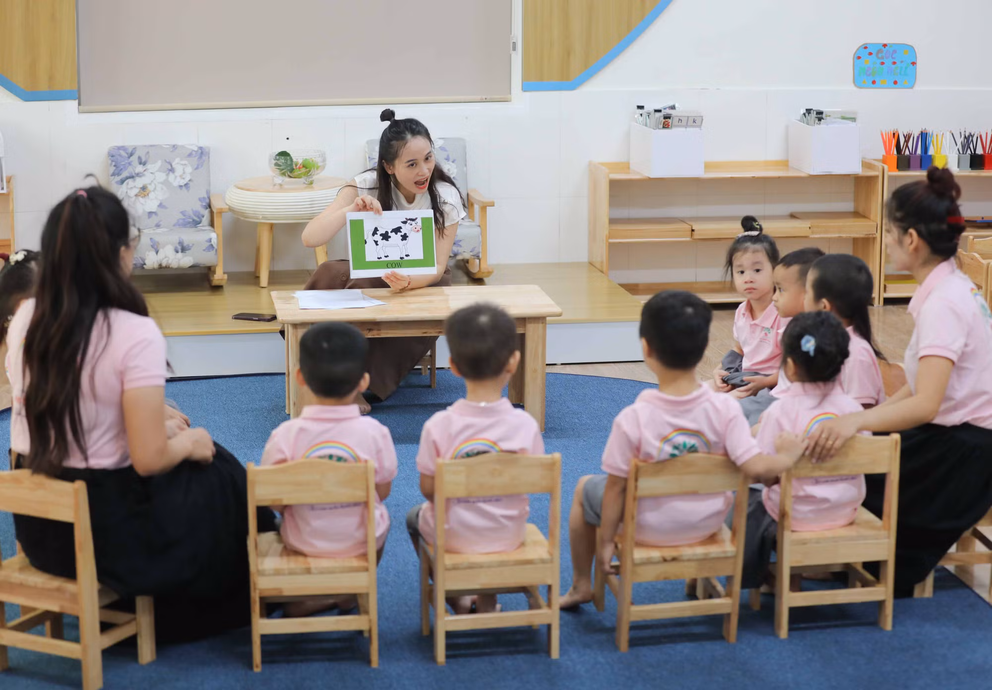 Năm học 2023 - 2024: "Xây dựng trường mầm non hạnh phúc, lấy trẻ em làm trung tâm" ảnh 7
