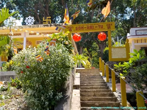 Sơn Hải Tự. Ảnh: Vietnam Atlas