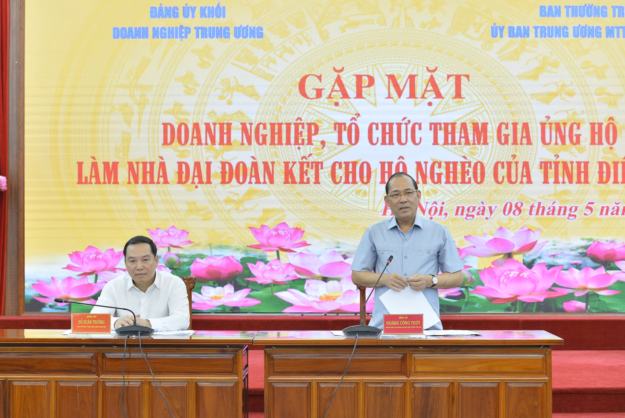 Đồng hành cùng Mặt trận hiện thực hóa mục tiêu 5.000 căn nhà cho hộ nghèo tỉnh Điện Biên ảnh 2