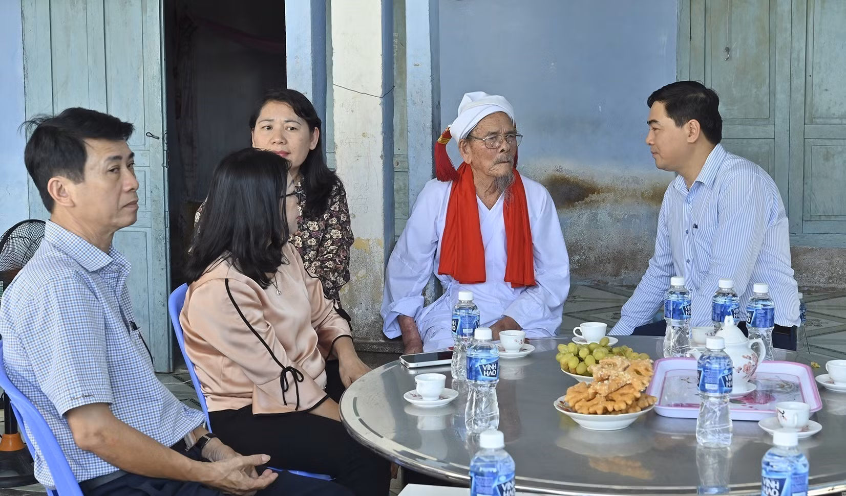 Thăm và chúc tết Katê đồng bào Chăm Bàlamôn tại Bình Thuận ảnh 2