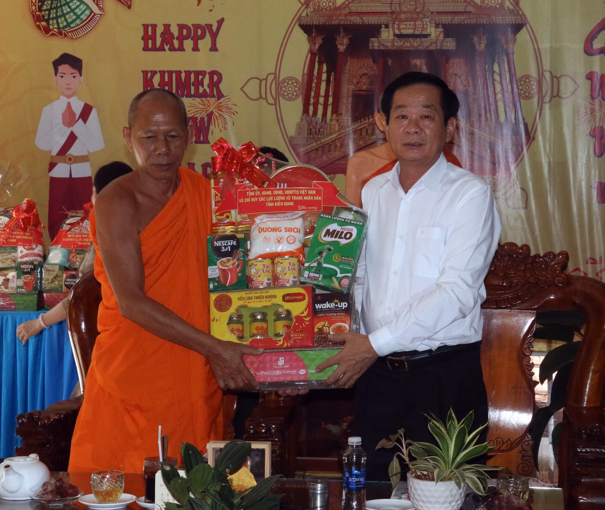 Đầm ấm lễ Sene Dolta của đồng bào Khmer ảnh 1
