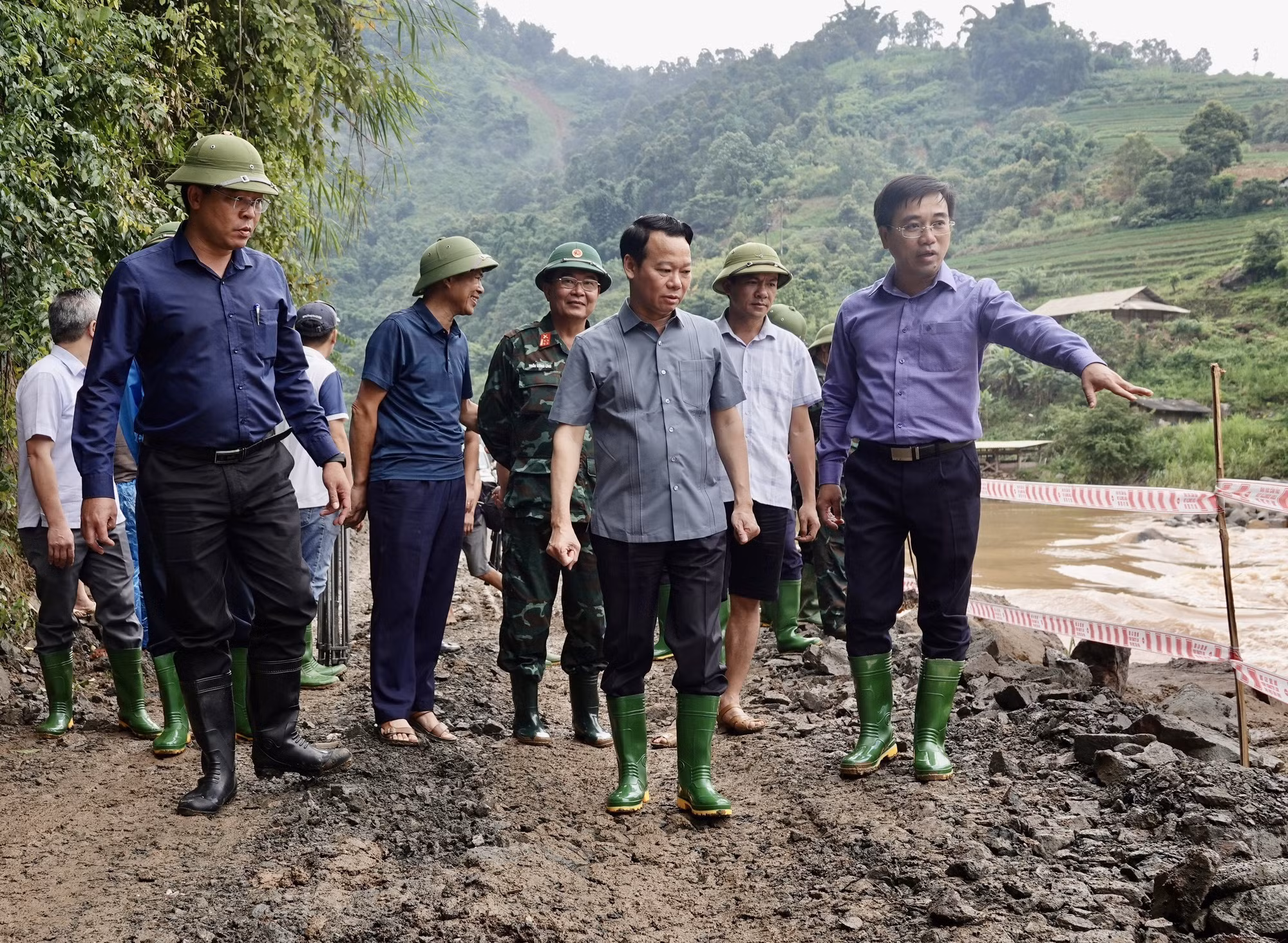 Hỗ trợ tỉnh Yên Bái khắc phục hậu quả thiên tai ảnh 1