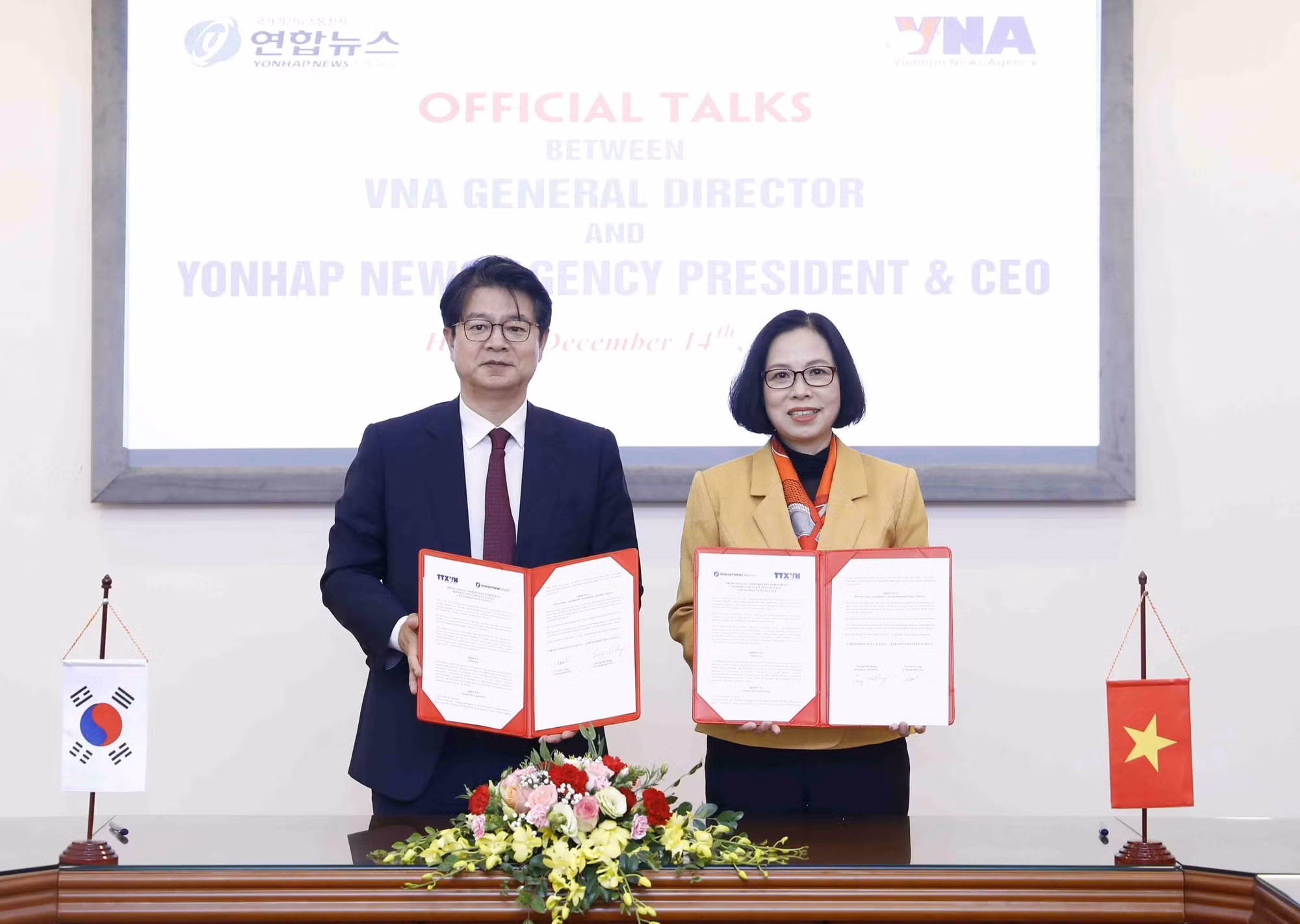 Thúc đẩy hợp tác giữa hai hãng Thông tấn Việt Nam - Hàn Quốc ảnh 4