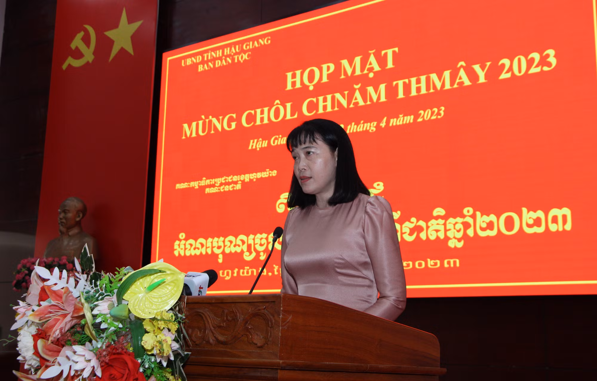 Hậu Giang họp mặt mừng Tết Chôl Chnăm Thmây năm 2023 ảnh 2