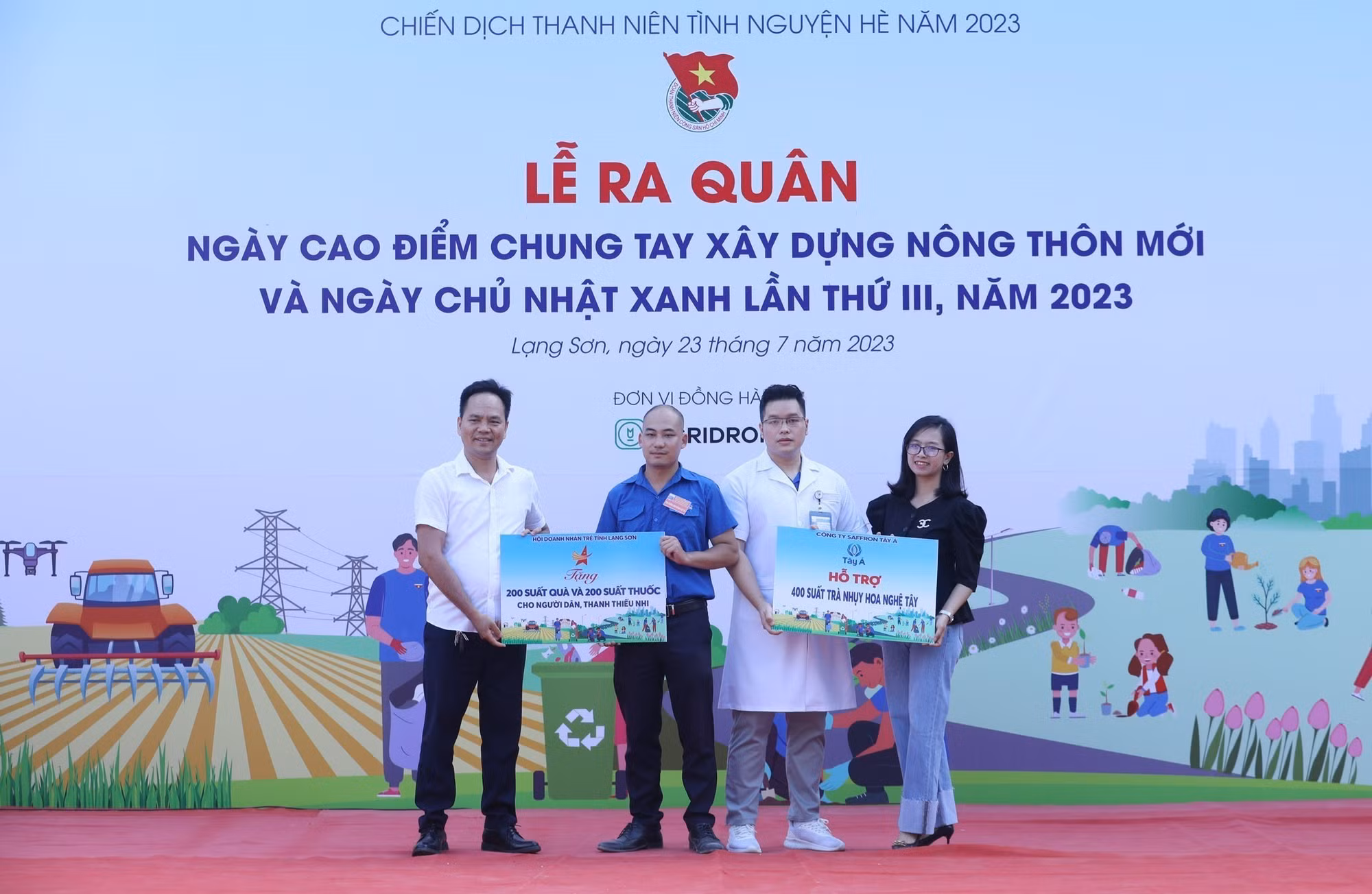 Tuổi trẻ xứ Lạng chung tay xây dựng nông thôn mới ảnh 8