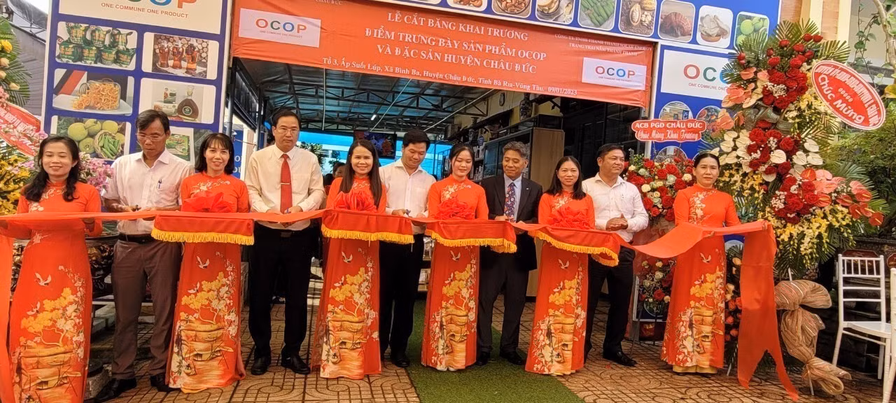 Bà Rịa-Vũng Tàu khai trương gian hàng sản phẩm OCOP và đặc sản đầu tiên ảnh 1