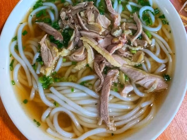 Bún vịt của người Tày ở Hà Giang ảnh 1