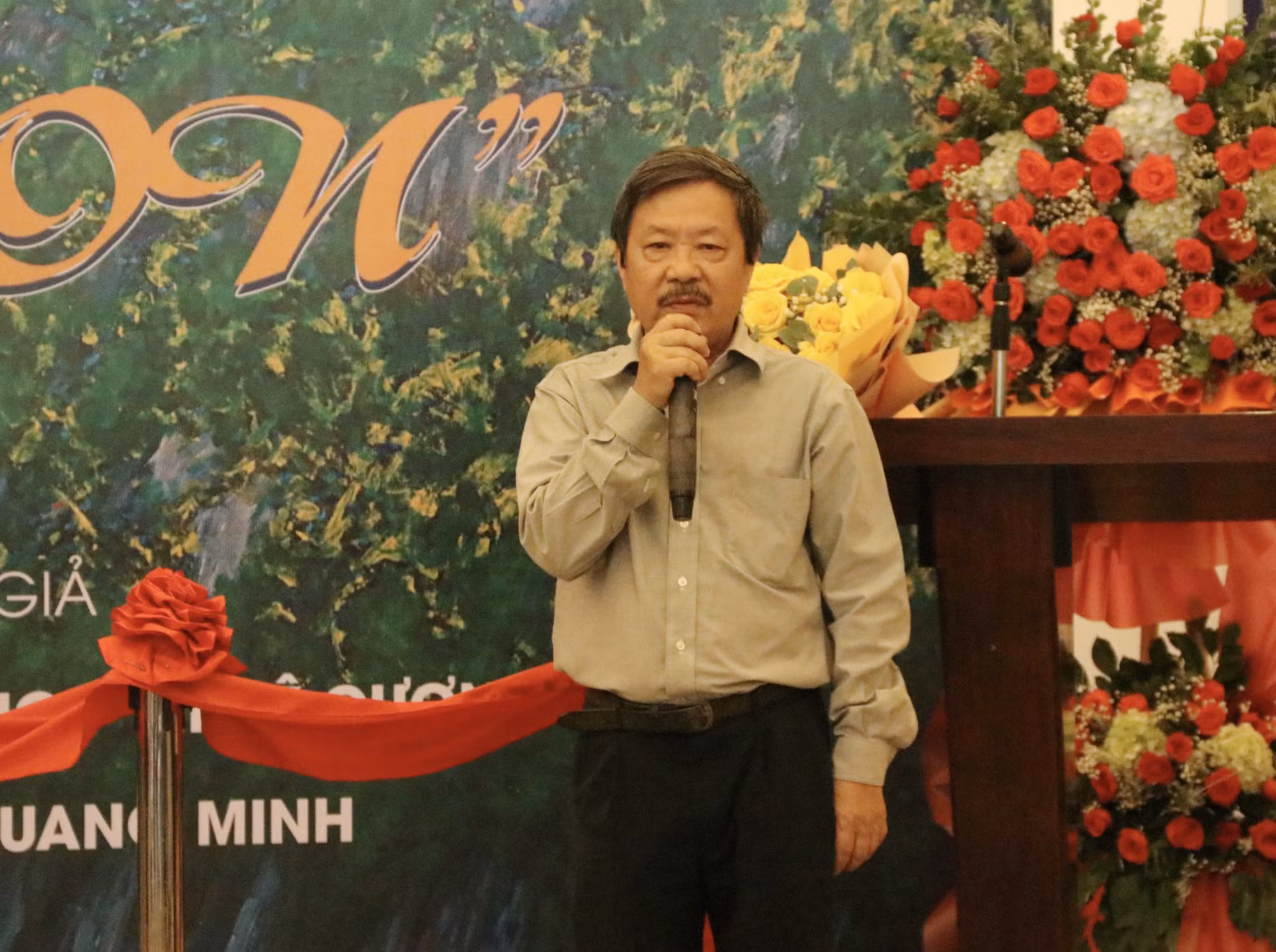 Triển lãm “Cọ Non” giới thiệu 70 tác phẩm của các nhà báo Thông tấn xã Việt Nam ảnh 1