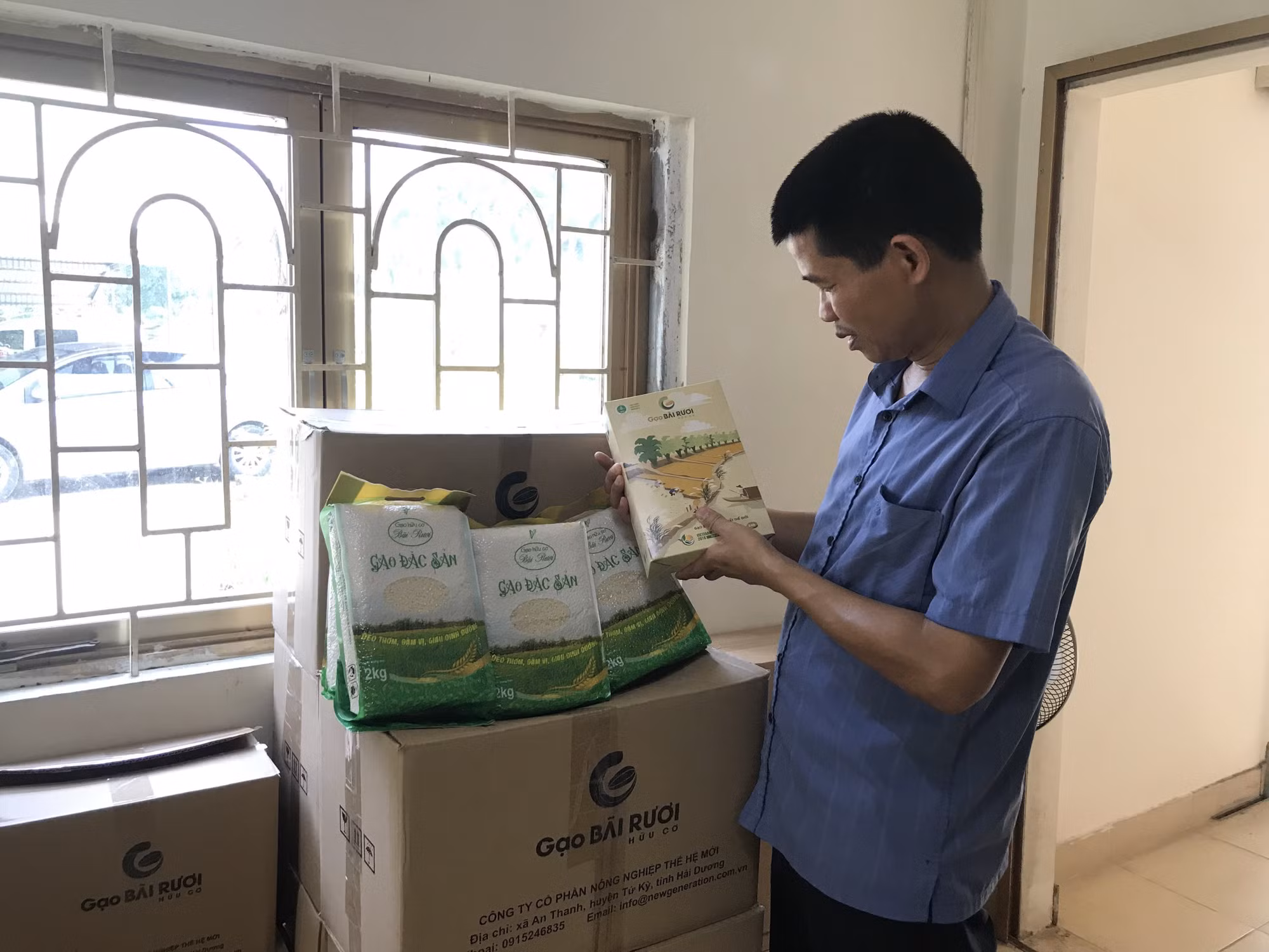 Gạo Bãi Rươi: sản phẩm sạch hữu cơ ở Tứ Kỳ Hải Dương ảnh 3