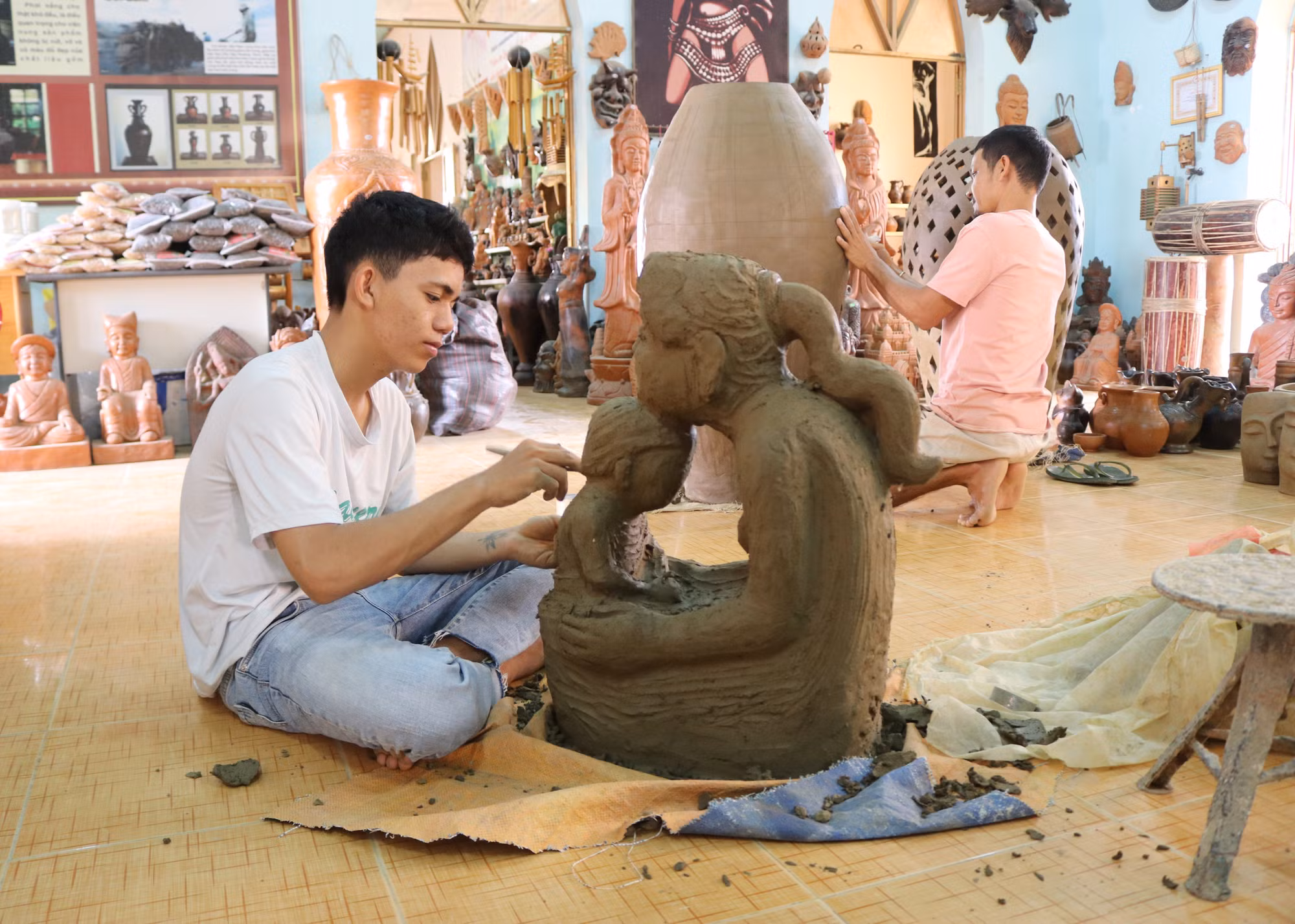 Bảo tồn và phát triển nghề làm gốm của người Chăm tỉnh Ninh Thuận (Bài 1) ảnh 4 Bảo tồn và phát triển nghề làm gốm của người Chăm tỉnh Ninh Thuận (Bài 1) ảnh 4