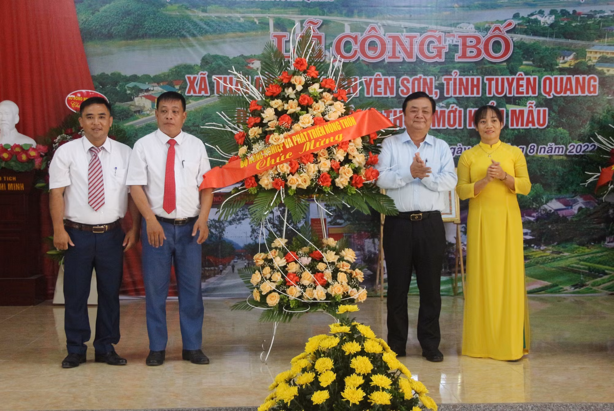 Thái Bình là xã đạt chuẩn nông thôn mới kiểu mẫu đầu tiên của tỉnh Tuyên Quang ảnh 3