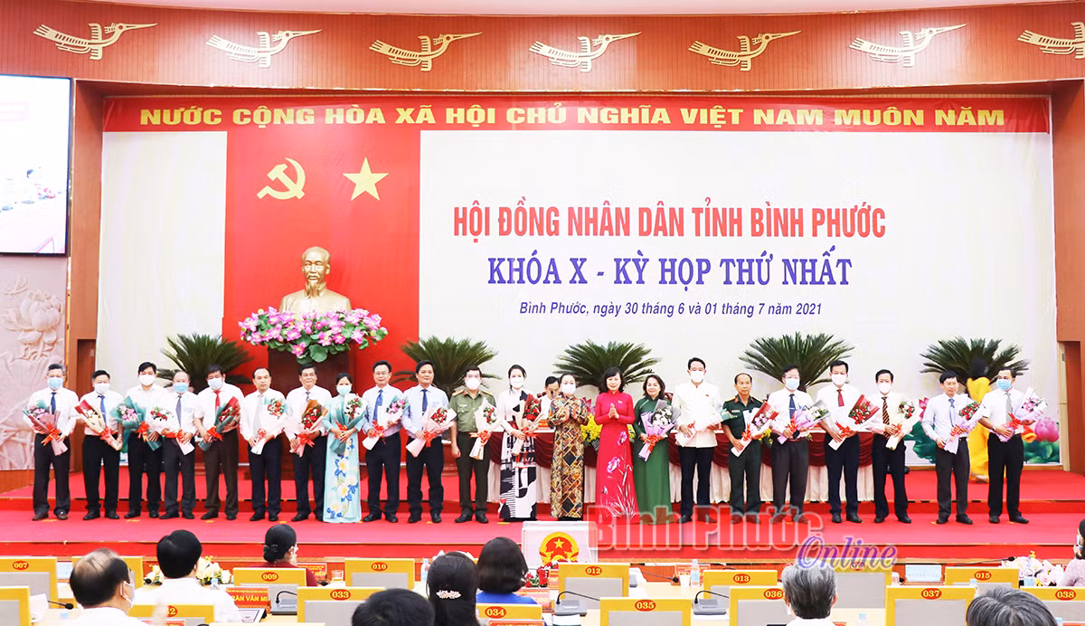  Bầu lãnh đạo chủ chốt HĐND và UBND tỉnh Bình Phước ảnh 1