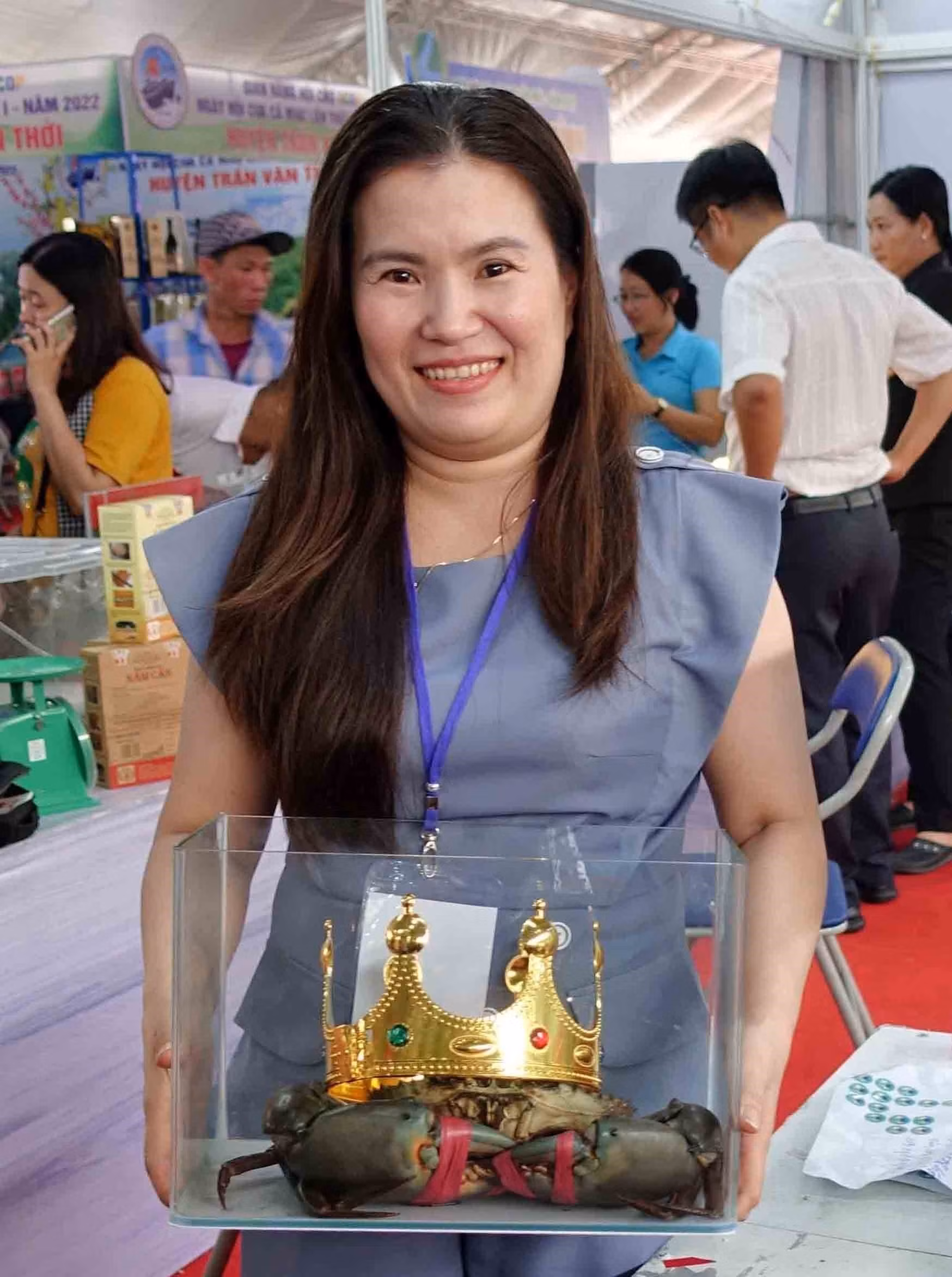 Ngày hội cua Cà Mau: Cua “Bình Dư” nặng 1,452kg từ huyện Năm Căn giành giải cua lớn nhất ảnh 3