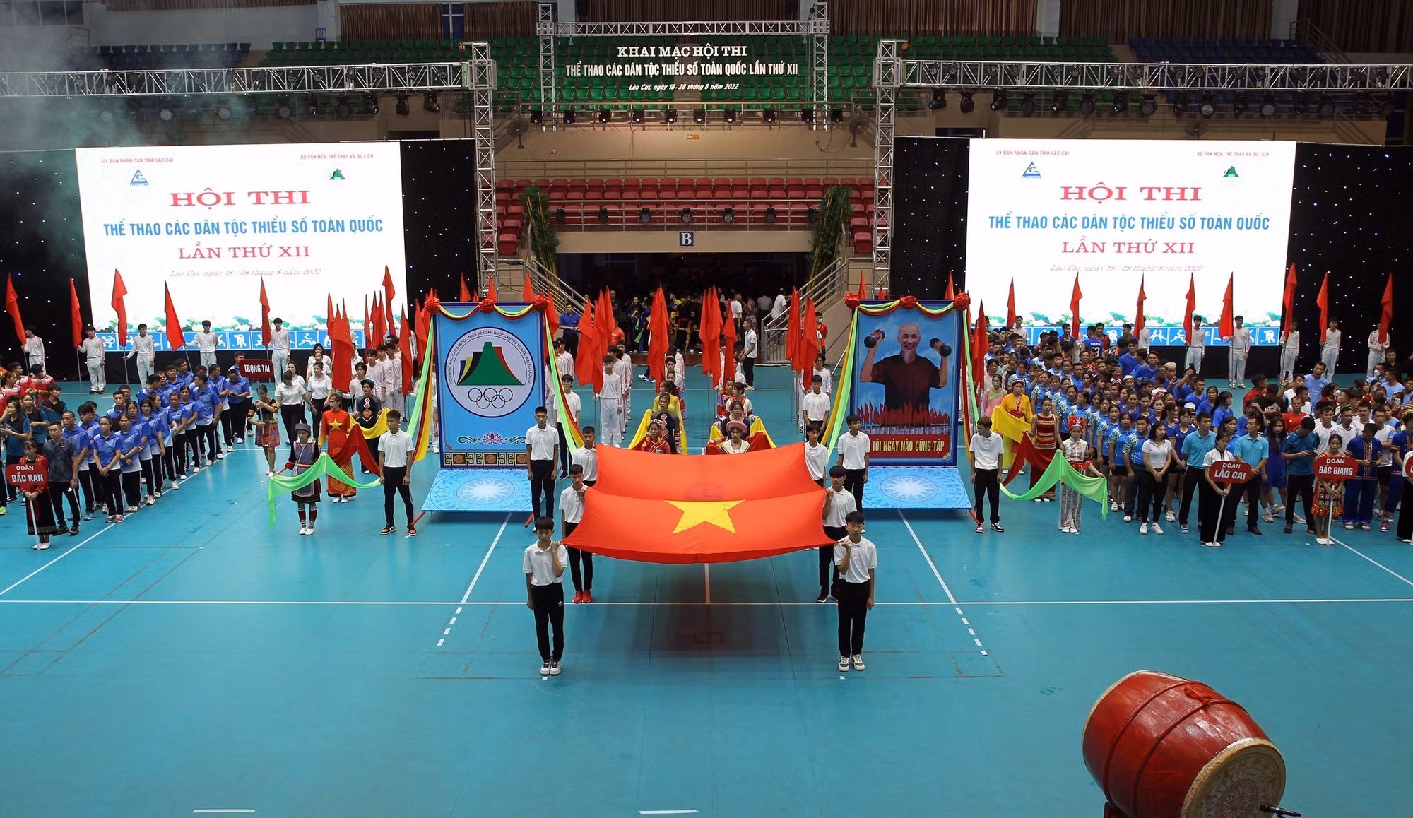 Quang cảnh lễ khai mạc. Ảnh: Quốc Khánh - TTXVN