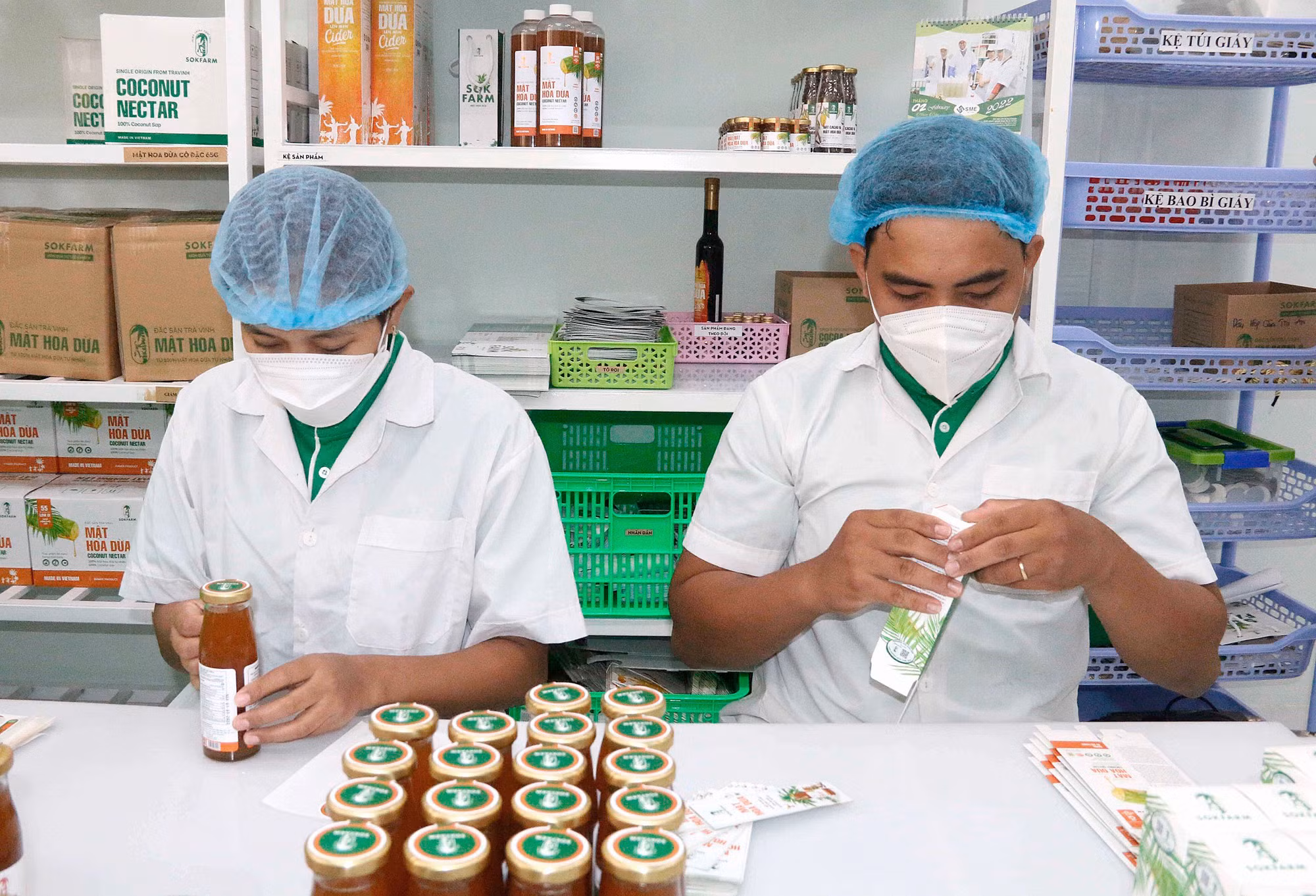 Đặc sản mật hoa dừa ảnh 2
