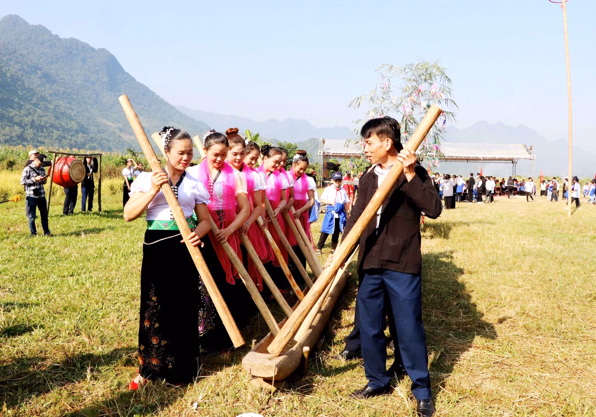 Đặc sắc lễ hội Kin lẩu khẩu mẩu của đồng bào dân tộc Thái ở Lai Châu ảnh 6