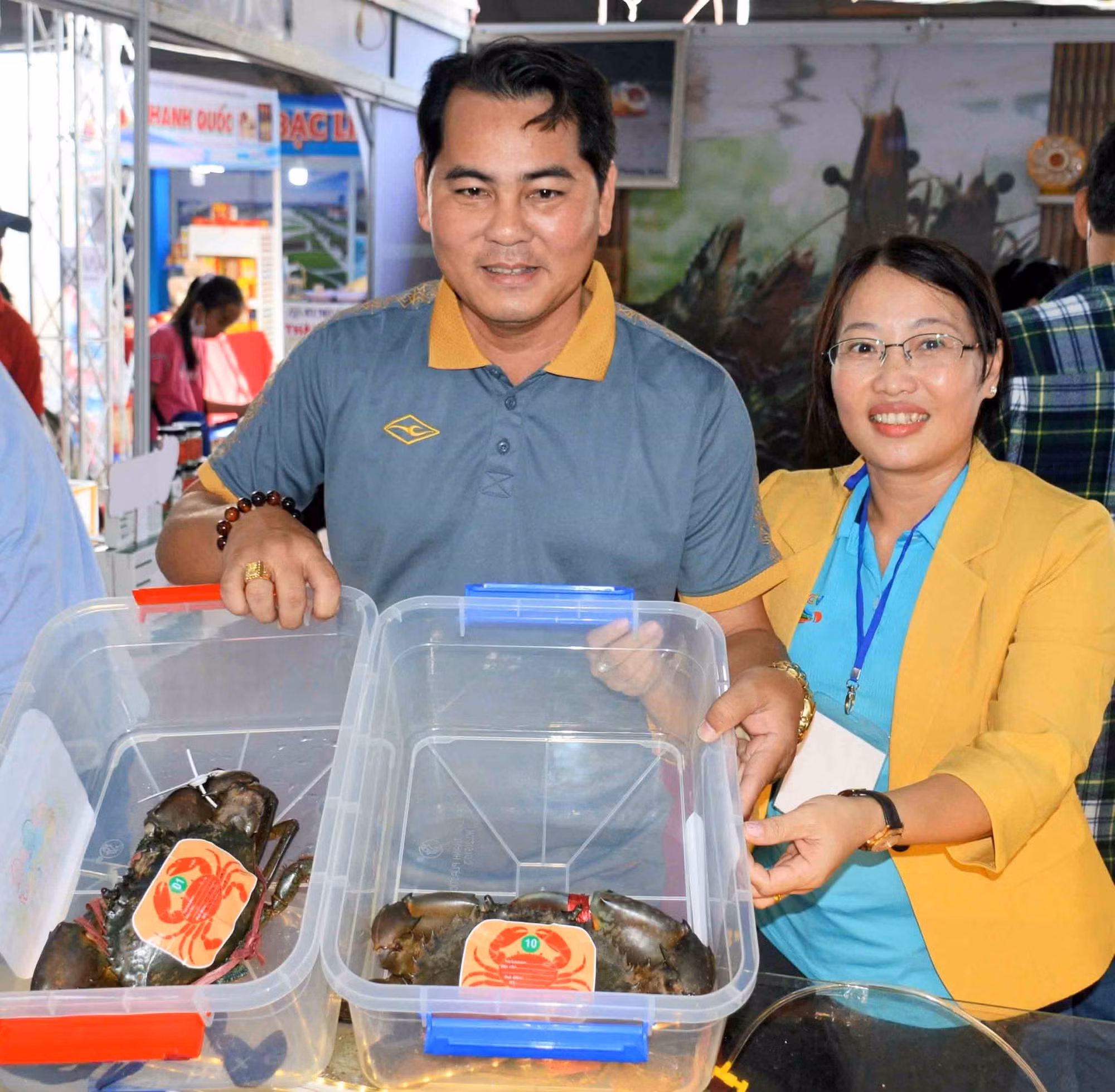 Ngày hội cua Cà Mau: Cua “Bình Dư” nặng 1,452kg từ huyện Năm Căn giành giải cua lớn nhất ảnh 5