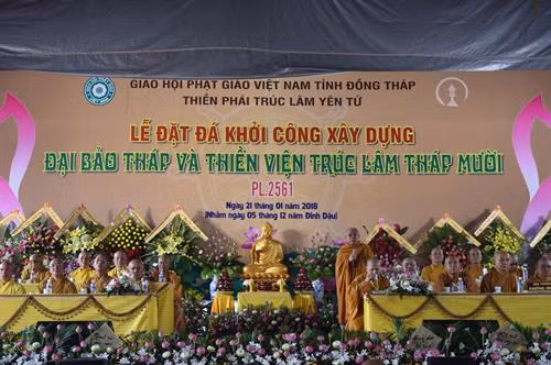 Xây dựng Đại bảo tháp và Thiền viện Trúc Lâm Tháp Mười ảnh 6
