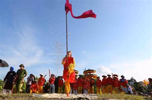 Hội Gióng Phù Đổng 2018. Ảnh: Thành Đạt - TTXVN