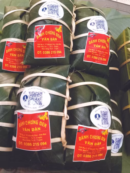 Bánh chưng đen – Hương vị ngày tết ảnh 1