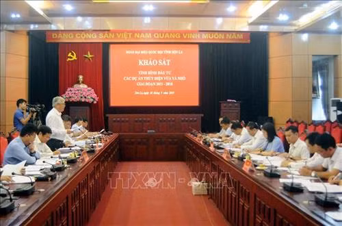 Quang cảnh buổi làm việc. Ảnh: Quang Quyết-TTXVN