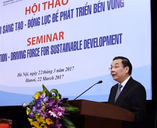 Bộ trưởng Bộ KH&CN phát biểu tại khai mạc