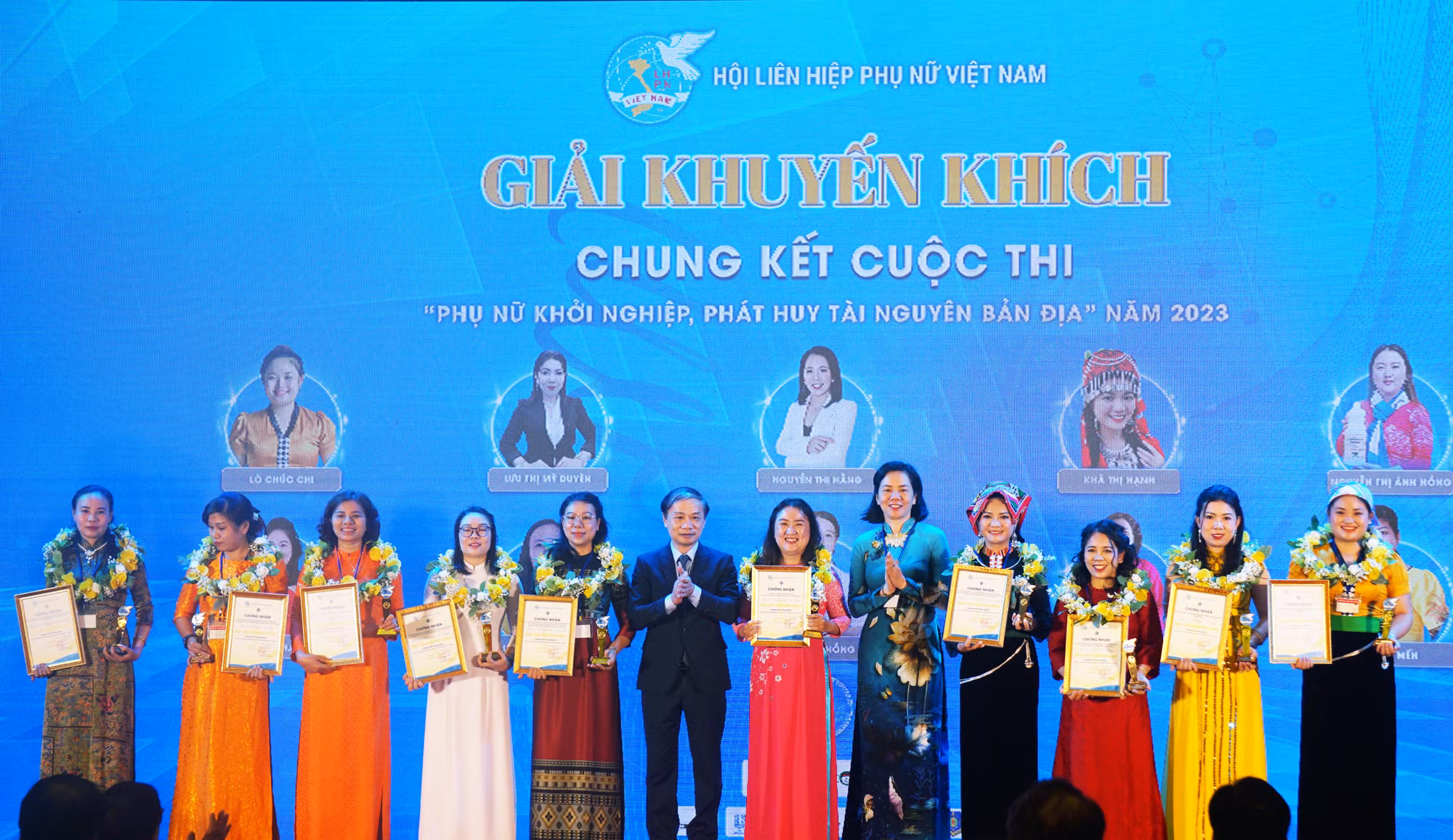 Lễ trao giải Chung kết cuộc thi “Phụ nữ khởi nghiệp, phát huy tài nguyên bản địa” năm 2023 ảnh 6