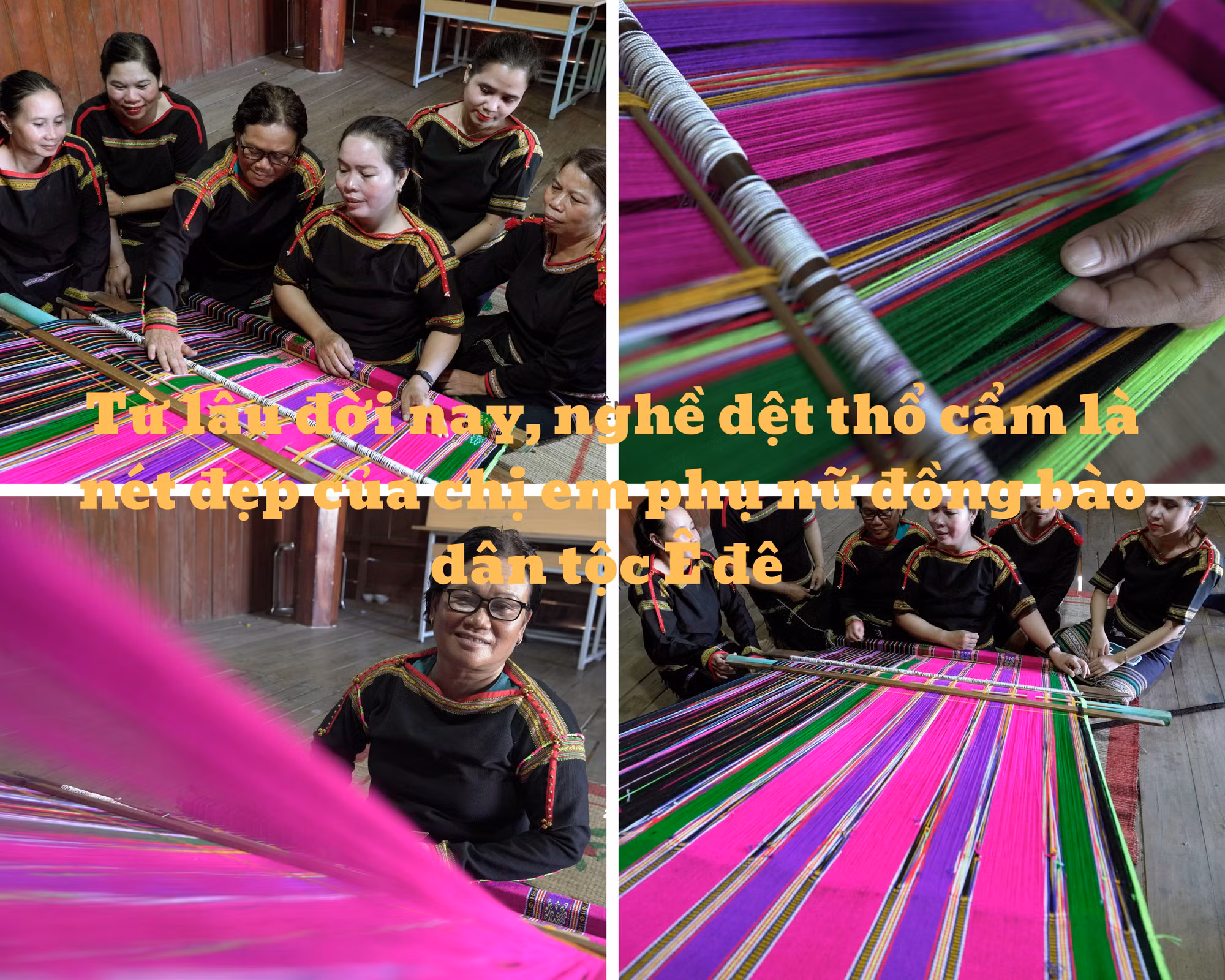 Nghệ nhân H’Blong Kul - “giữ lửa” nghề dệt truyền thống của đồng bào Ê-đê ảnh 1