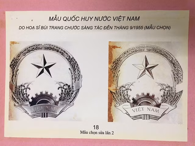 Nhân kỷ niệm 75 năm Quốc khánh 2/9: Hành trình sáng tạo Quốc huy Việt Nam ảnh 2