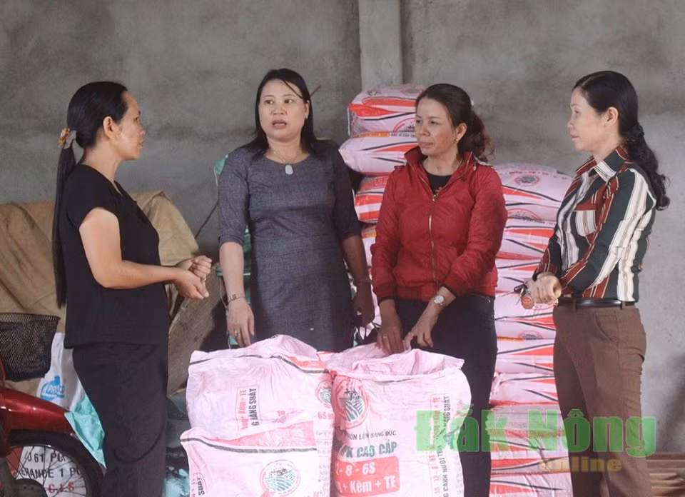 Chị Nguyễn Thị Hằng sẻ chia, tiếp sức cho phụ nữ nghèo ở thị trấn Đắk Mâm ảnh 1