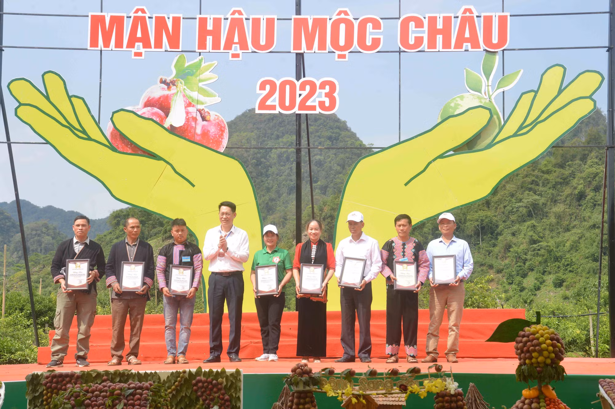 Sôi động Ngày hội hái quả mận hậu năm 2023 ảnh 5
