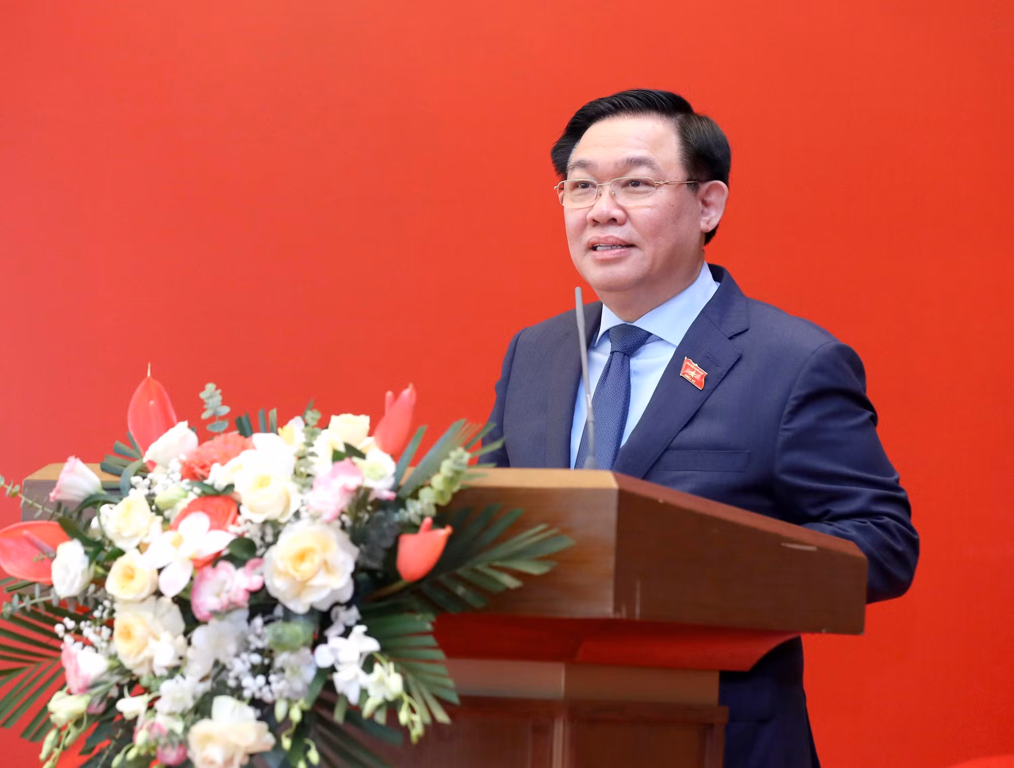 Chủ tịch Quốc hội Vương Đình Huệ: Báo chí không ngừng vươn lên, là cầu nối giữa Đảng, Nhà nước với nhân dân ảnh 2