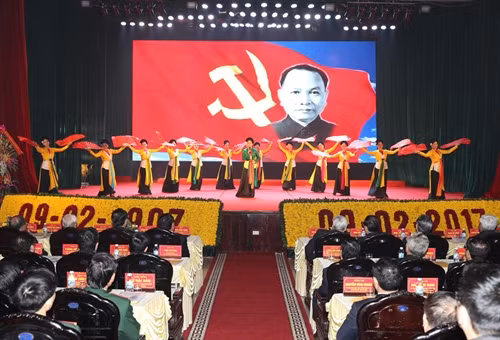 Chương trình nghệ thuật chào mừng Lễ kỷ niệm. Ảnh:Trí Dũng – TTXVN