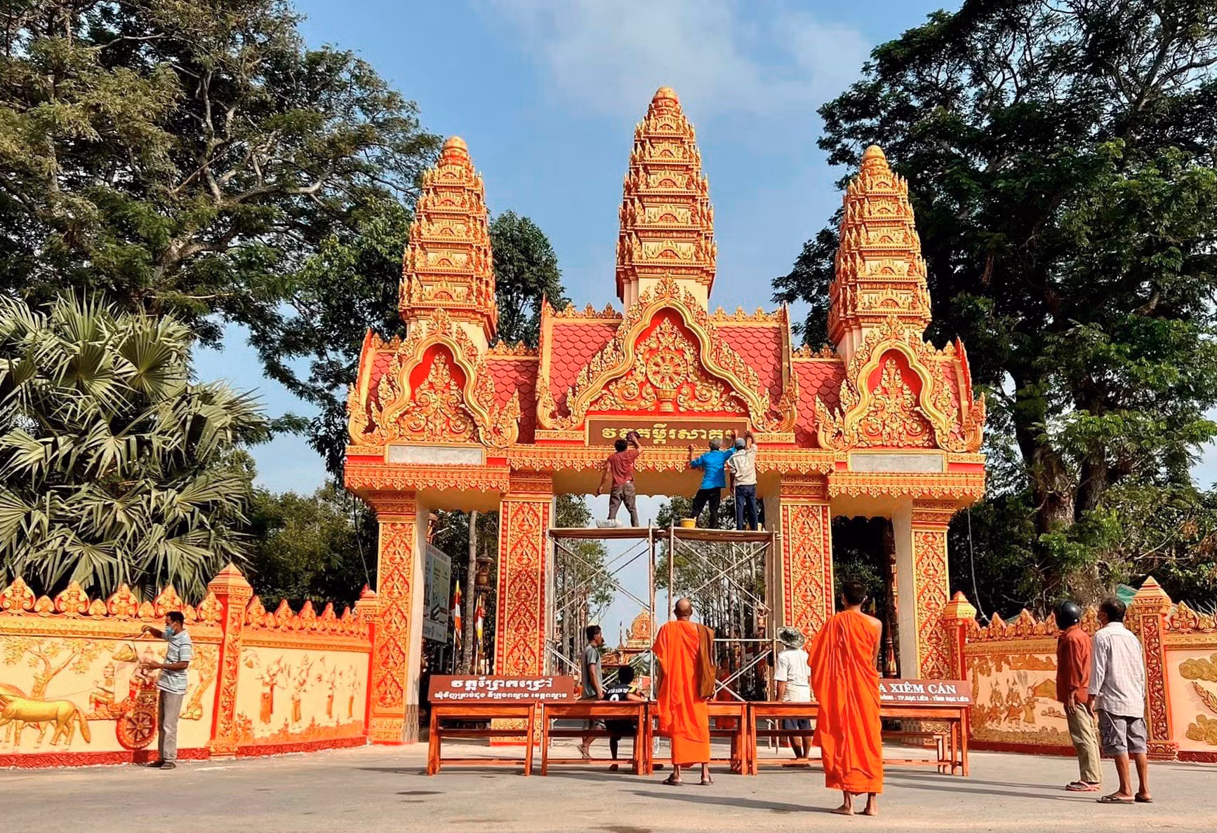 Sức sống mới ở vùng đồng bào dân tộc Khmer ảnh 1