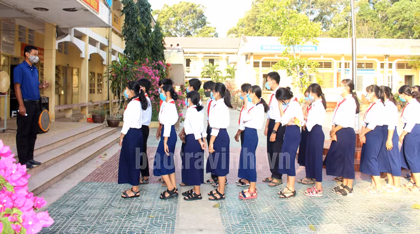 Trà Vinh đầu tư cải tạo, nâng cấp mở rộng Trường Phổ thông Dân tộc nội trú ảnh 1