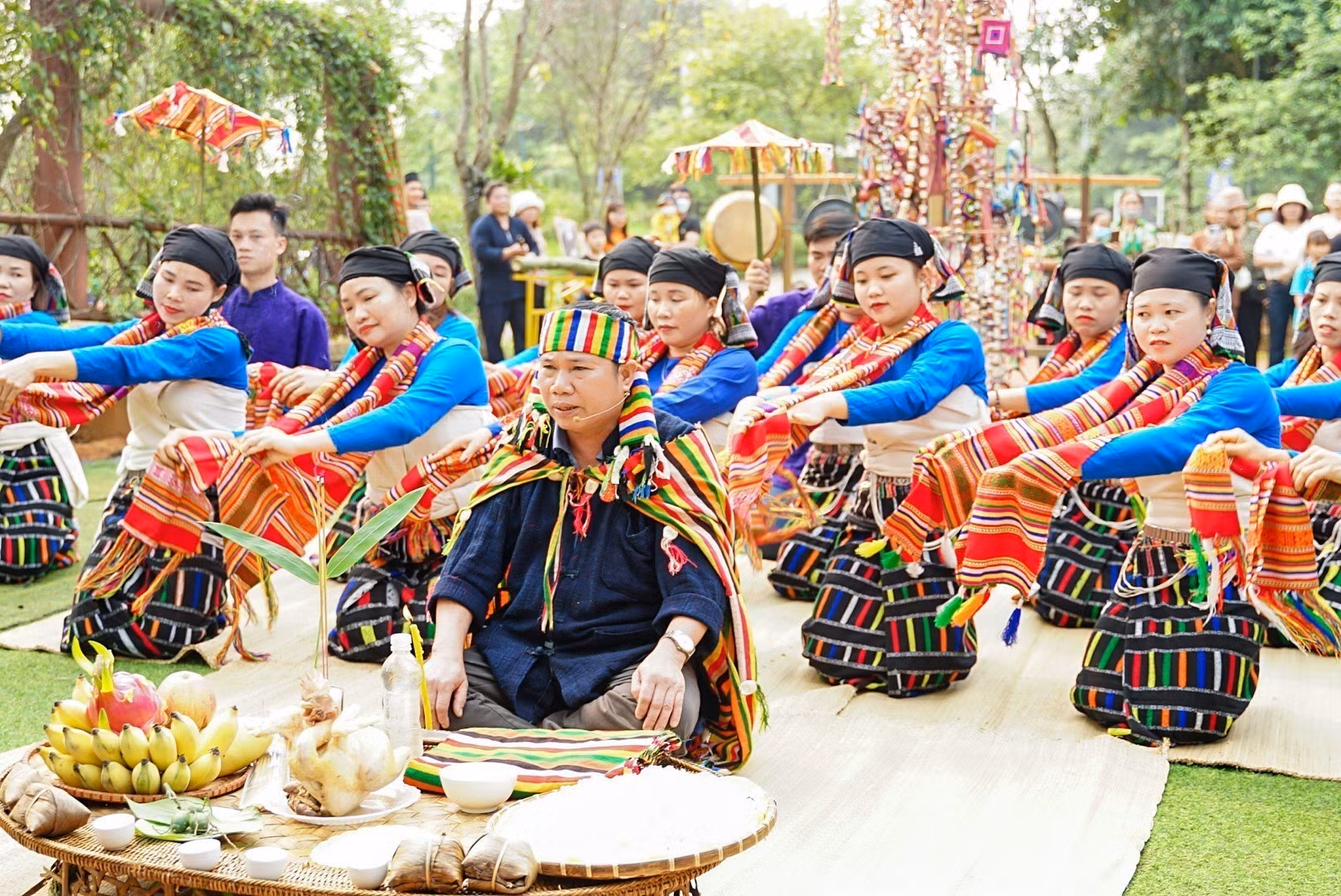 Tái hiện Lễ Chá Mùn của người Thái đen (Thanh Hóa) ảnh 10