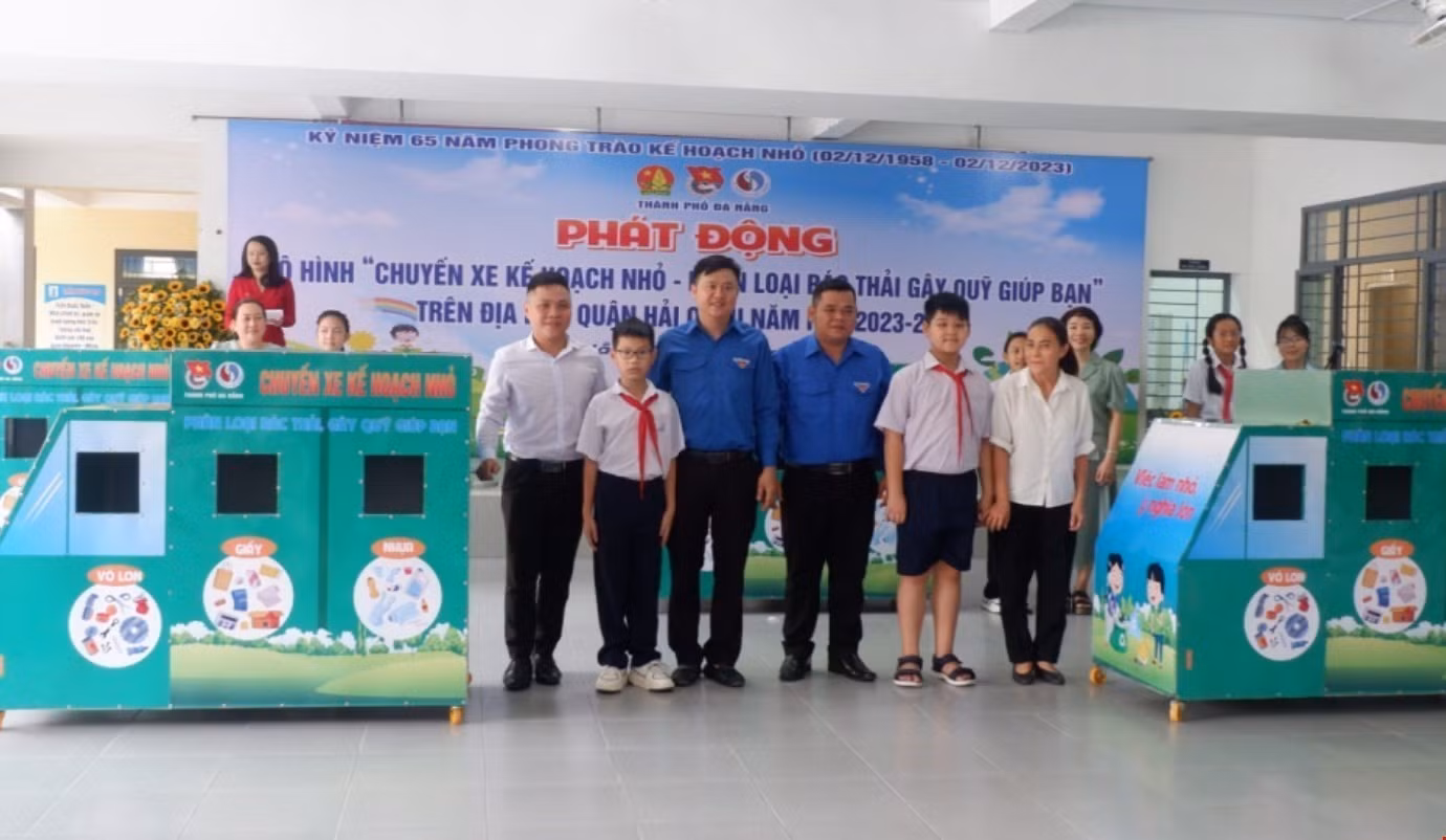 Đà Nẵng: Nhân rộng mô hình phân loại rác trong trường học ảnh 2