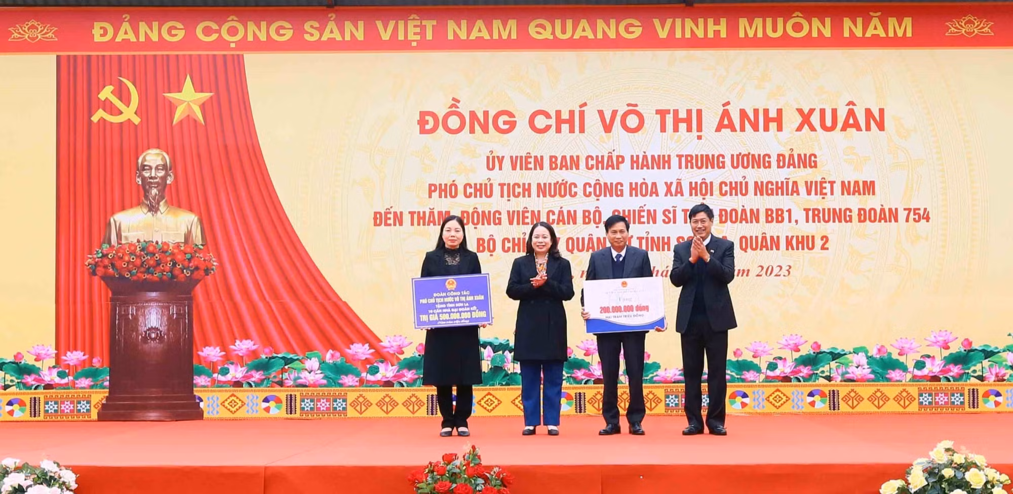 Phó Chủ tịch nước Võ Thị Ánh Xuân thăm, làm việc tại Sơn La ảnh 7
