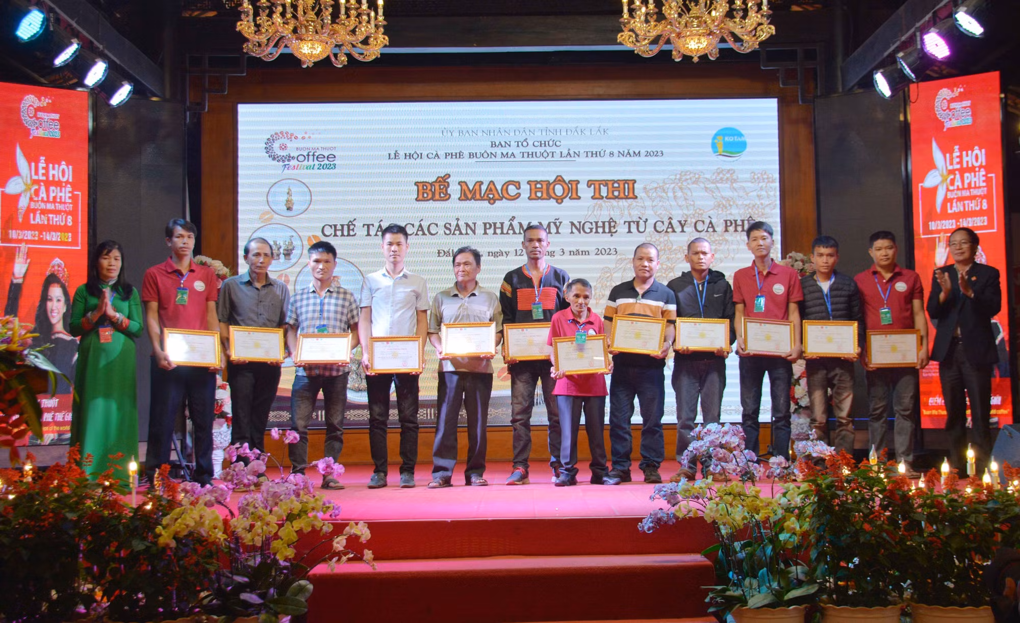 Lễ hội Cà phê Buôn Ma Thuột lần thứ 8: Bế mạc Hội thi chế tác các sản phẩm mỹ nghệ từ cây cà phê ảnh 5