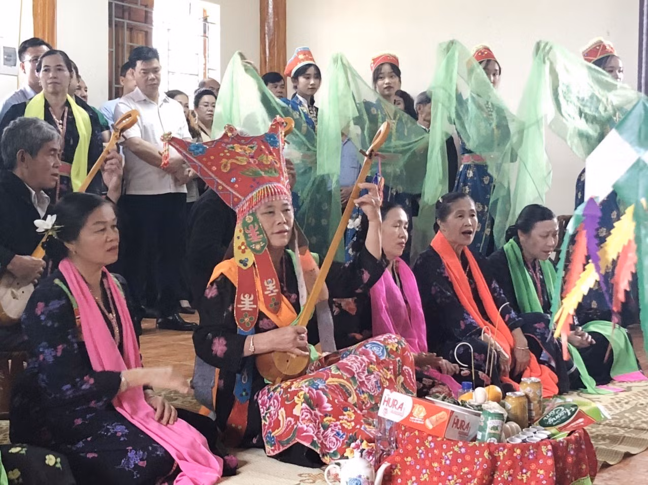 Đặc sắc Lễ hội Then Kin Pang của người Thái trắng ở Phong Thổ (Lai Châu) ảnh 6
