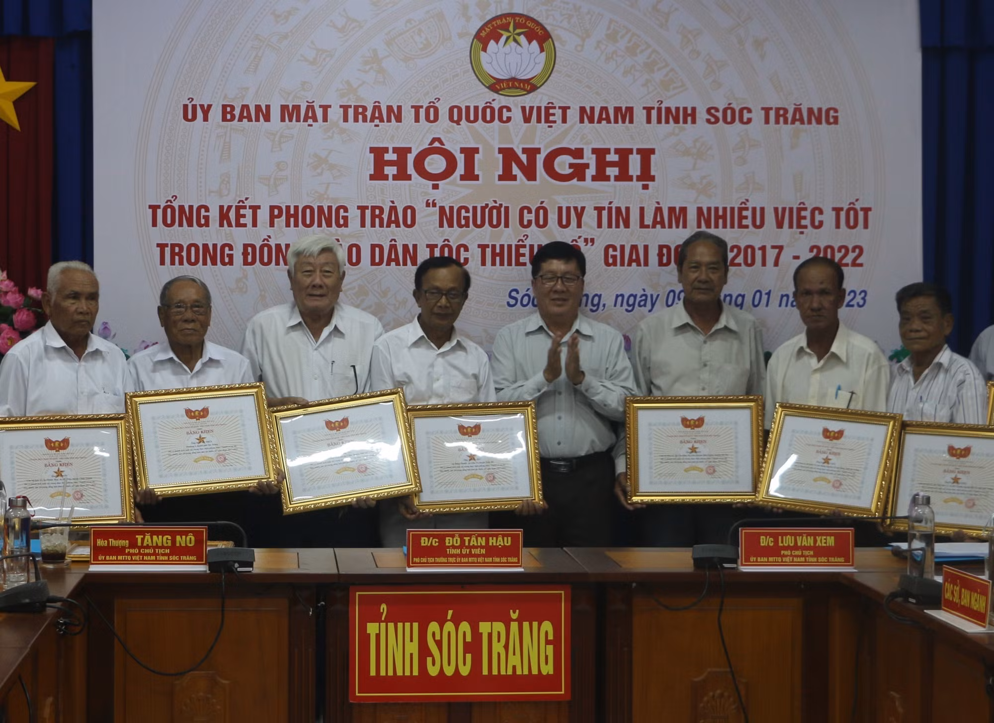 Sóc Trăng phát huy phong trào người có uy tín trong đồng bào dân tộc thiểu số ảnh 1