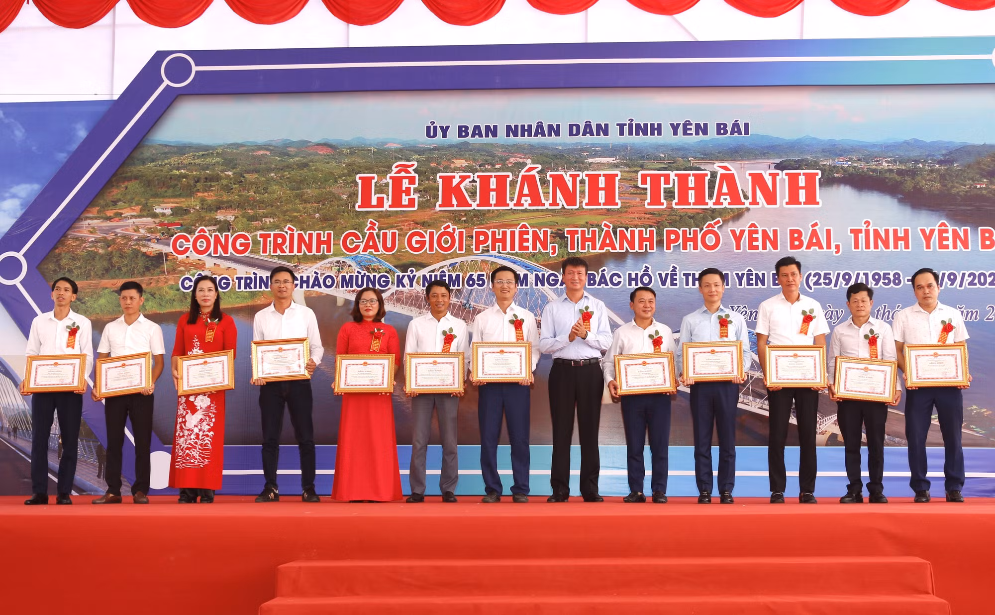 Khánh thành cầu Giới Phiên, thành phố Yên Bái ảnh 1