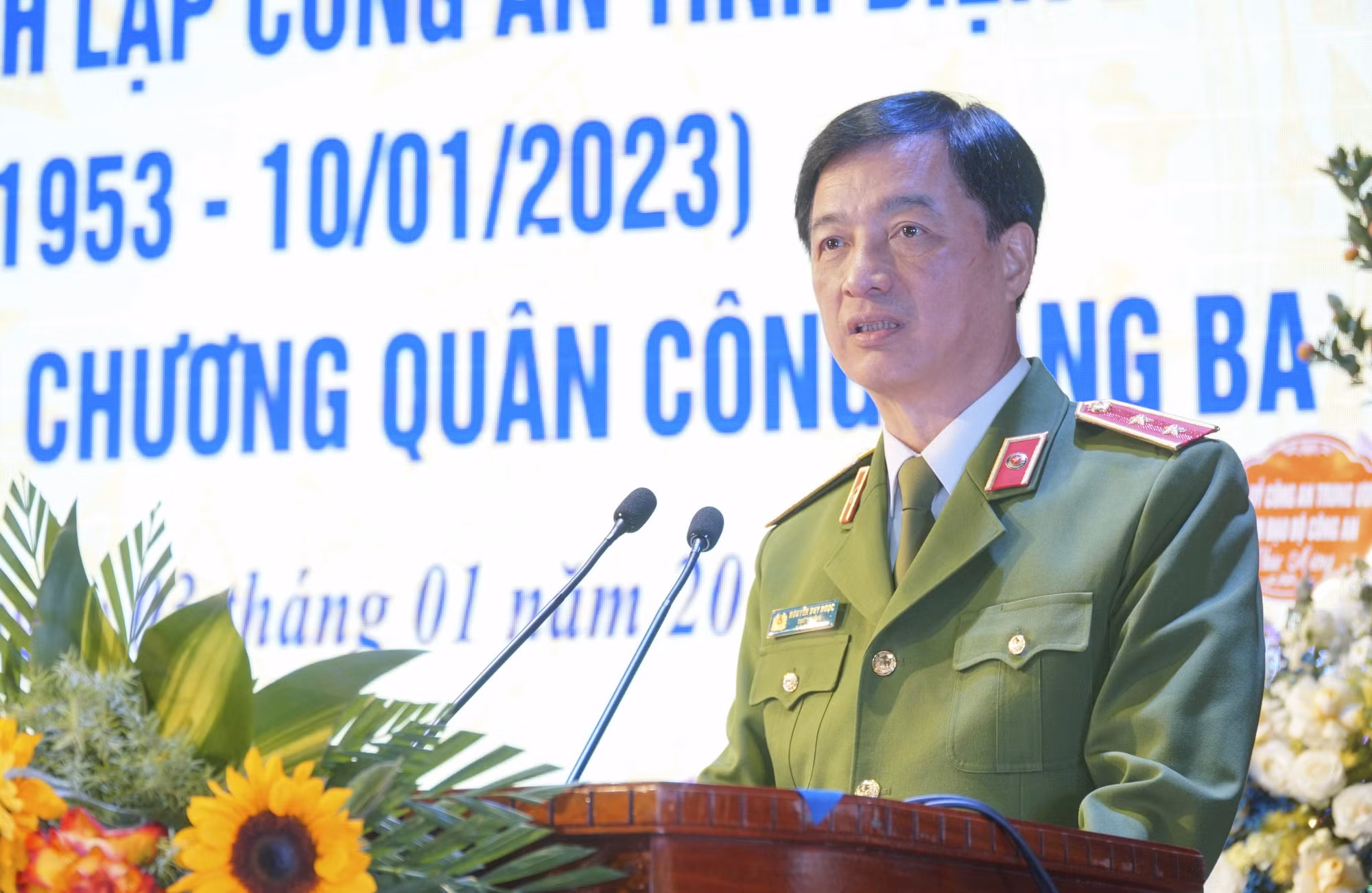 Công an Điện Biên tăng cường xuống cơ sở, "3 cùng" với nhân dân ảnh 1