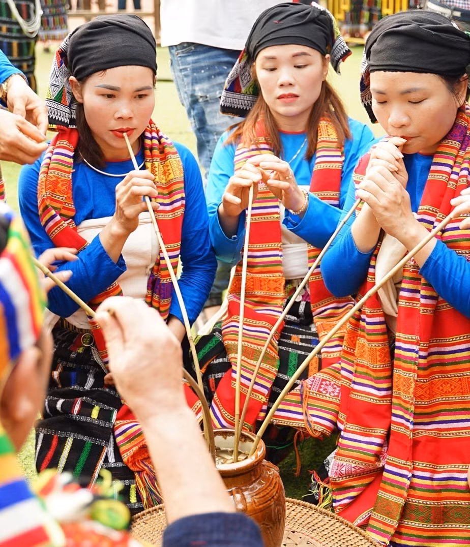 Tái hiện Lễ Chá Mùn của người Thái đen (Thanh Hóa) ảnh 12