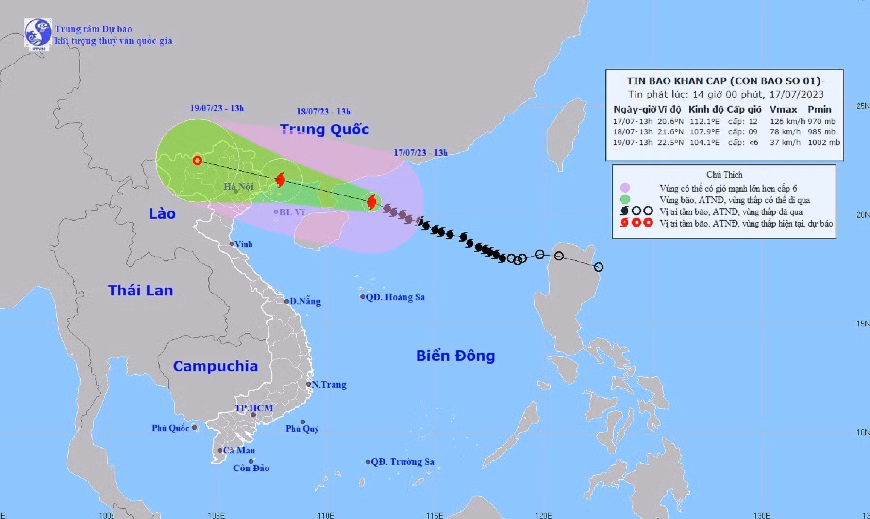 Ứng phó với bão số 1: Bão số 1 gió giật cấp 15, cách Móng Cái (Quảng Ninh) khoảng 480 km ảnh 1