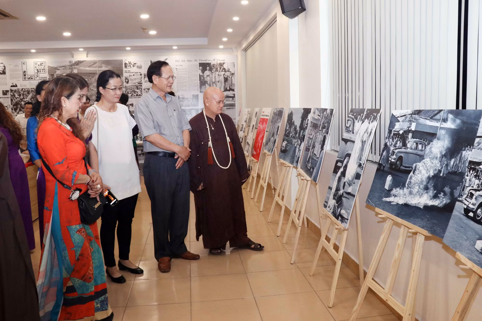 Triển lãm tư liệu báo chí Phật giáo “Kết nên một đài sen” ảnh 5