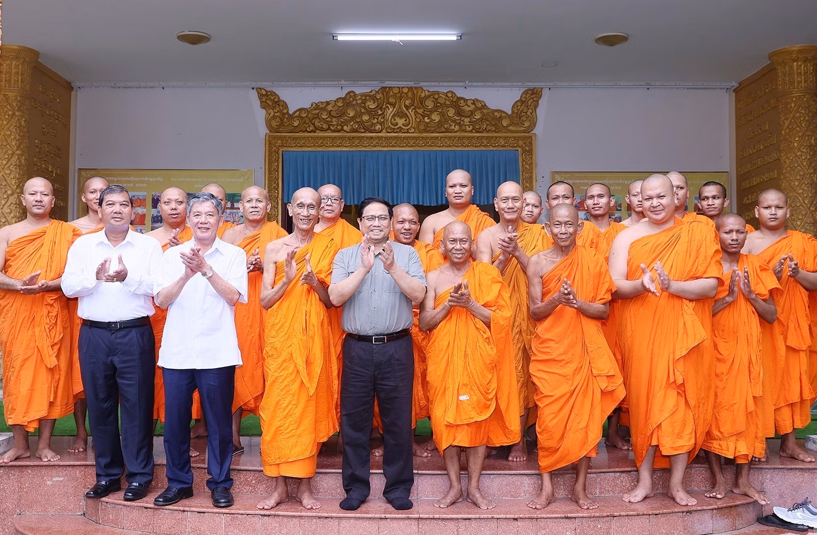 Thủ tướng Phạm Minh Chính chúc mừng đồng bào Khmer nhân Lễ Sene Dolta năm 2023 ảnh 2