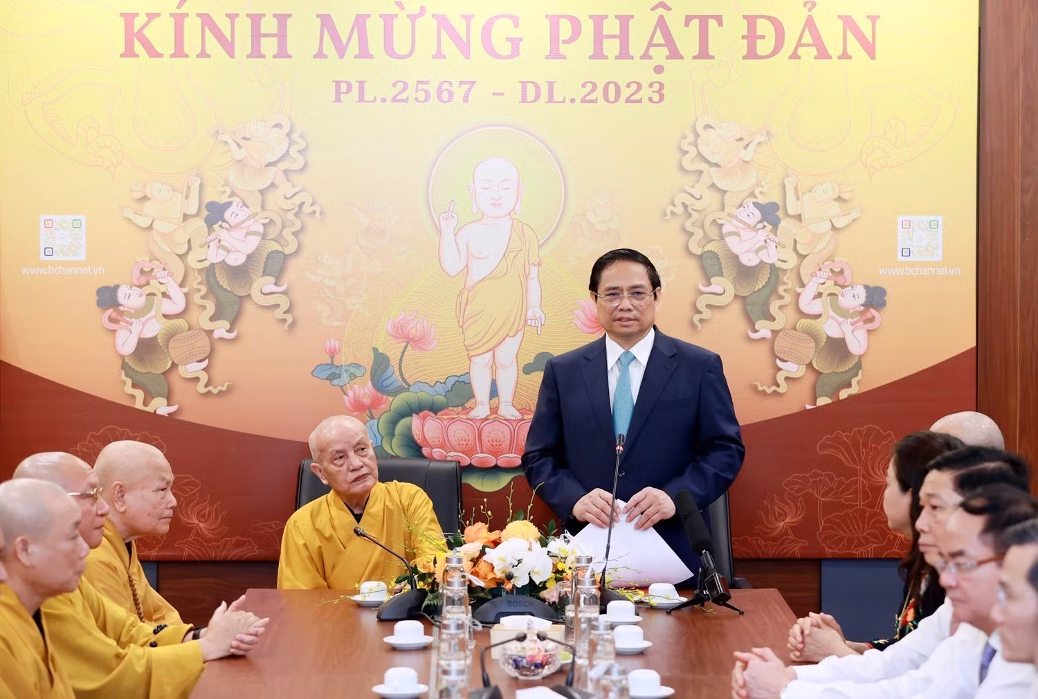Thủ tướng Phạm Minh Chính chúc mừng Đại lễ Phật đản Phật lịch 2567 ảnh 2