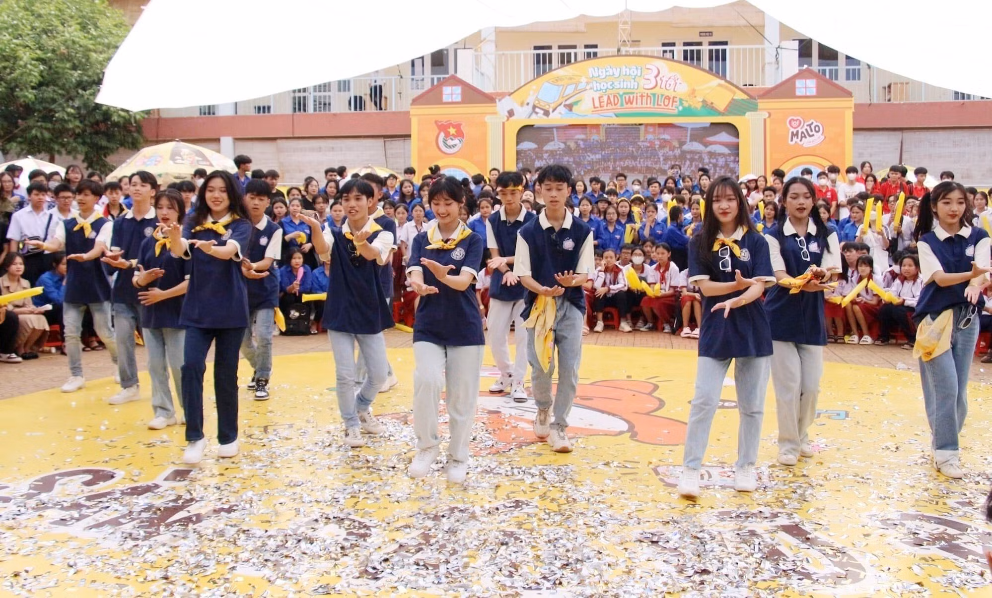 Sôi nổi Ngày hội "Học sinh 3 tốt" cấp Trung ương tại Đắk Lắk ảnh 3 Sôi nổi Ngày hội "Học sinh 3 tốt" cấp Trung ương tại Đắk Lắk ảnh 3